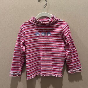 Hanna Anderson Long-Sleeve Shirt with Penguins | Size 90